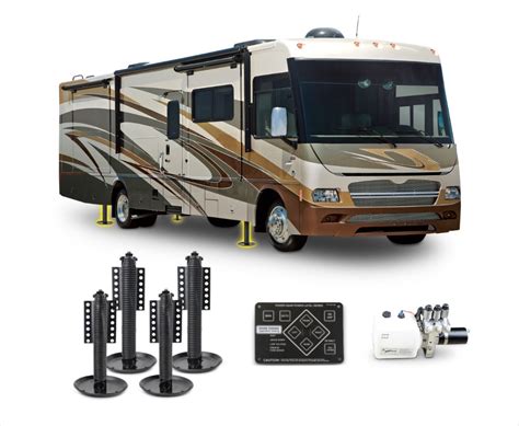 electric leveling system|power gear motorhome leveling system.